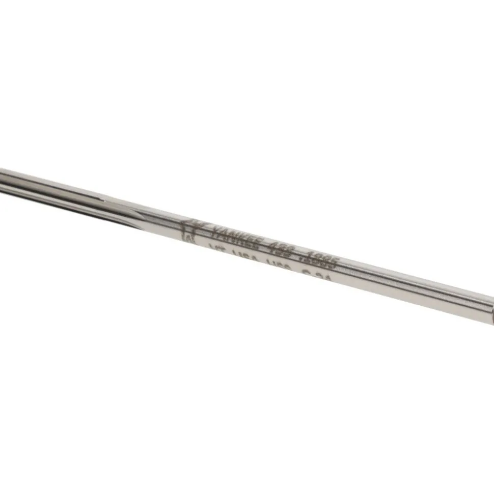 Chucking Reamer: 0.1885" Dia, 4-1/2" OAL, 1-1/8" Flute Length, Straight Flute, Straight-Cylindrical Shank, HSS