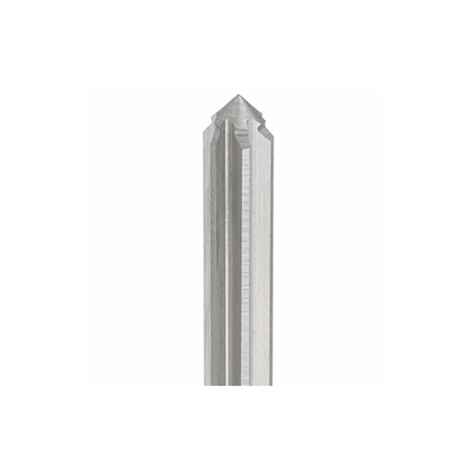 Chucking Reamer: 0.1885" Dia, 4-1/2" OAL, 1-1/8" Flute Length, Straight Flute, Straight-Cylindrical Shank, HSS