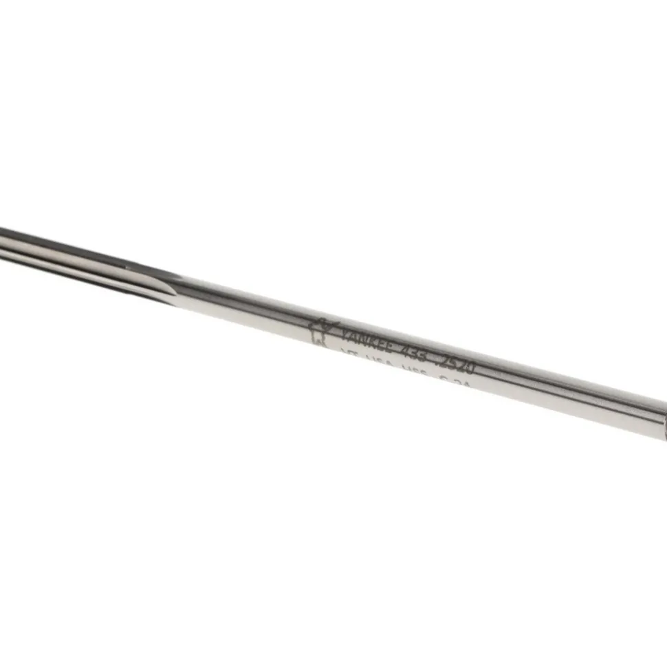 Chucking Reamer: 0.2520" Dia, 6" OAL, 1-1/2" Flute Length, Straight Flute, Straight-Cylindrical Shank, HSS