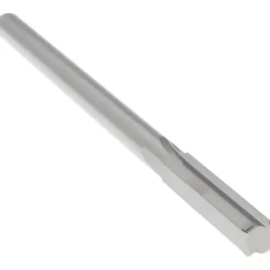 Chucking Reamer: 0.1247" Dia, 2-1/4" OAL, 5/8" Flute Length, Straight Flute, Straight-Cylindrical Shank, Solid Carbide