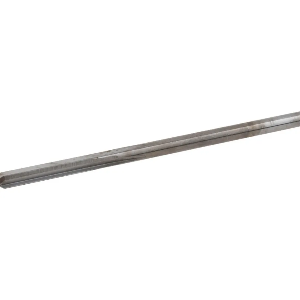 Chucking Reamer: 0.1247" Dia, 2-1/4" OAL, 5/8" Flute Length, Straight Flute, Straight-Cylindrical Shank, Solid Carbide