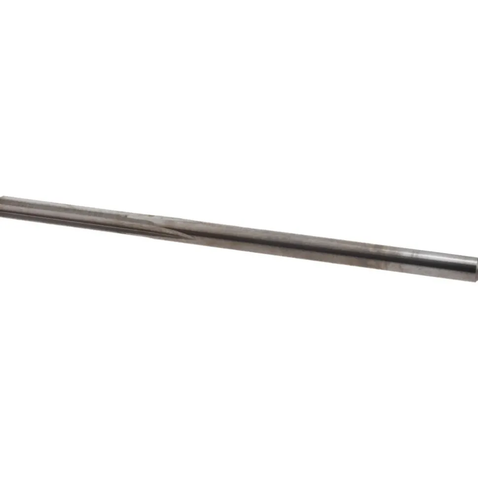 Chucking Reamer: 0.1247" Dia, 2-1/4" OAL, 5/8" Flute Length, Straight Flute, Straight-Cylindrical Shank, Solid Carbide