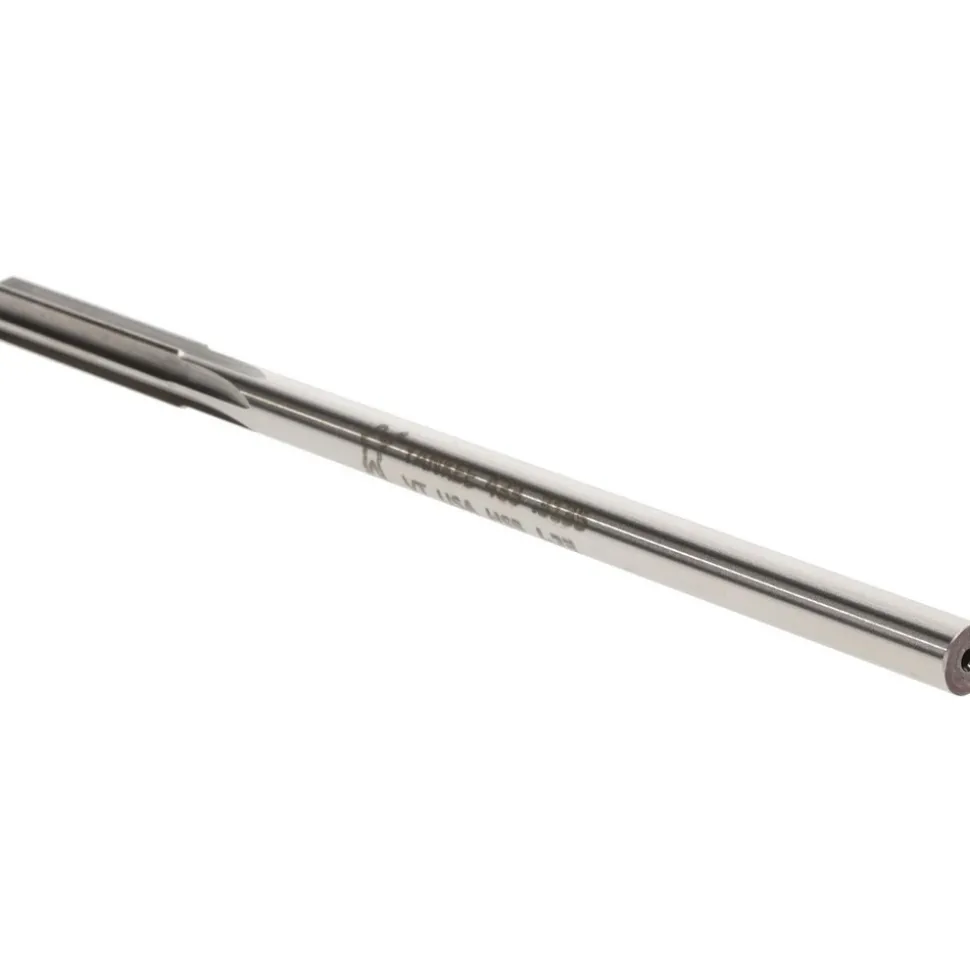 Chucking Reamer: 0.3135" Dia, 6" OAL, 1-1/2" Flute Length, Straight Flute, Straight-Cylindrical Shank, HSS