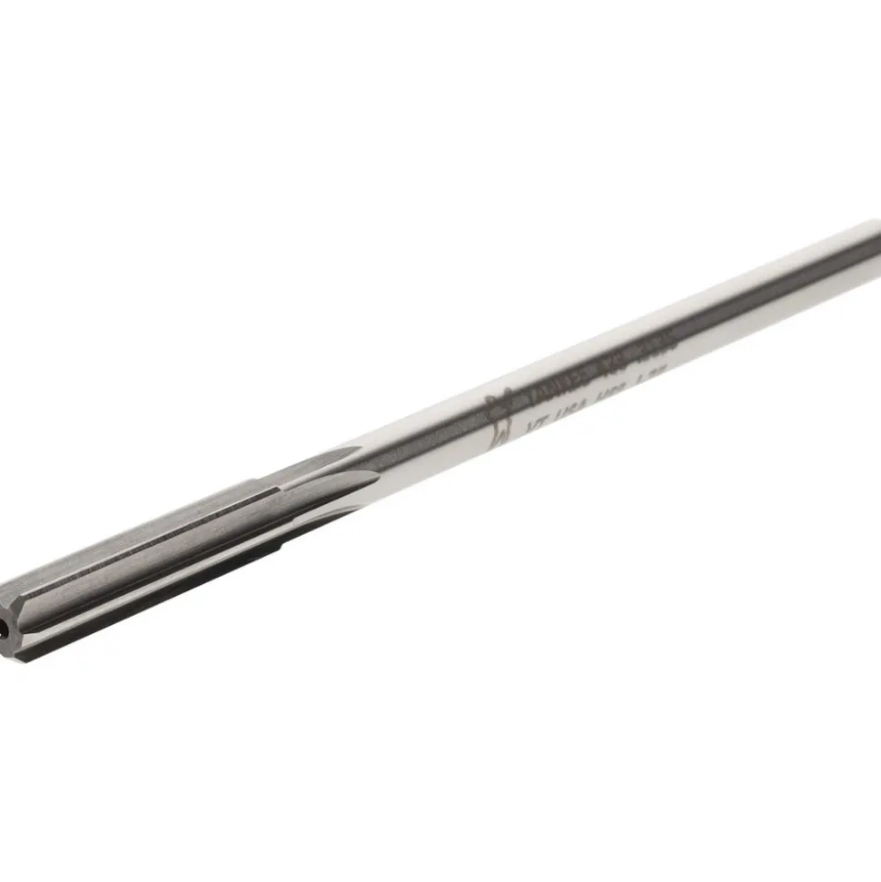 Chucking Reamer: 0.3135" Dia, 6" OAL, 1-1/2" Flute Length, Straight Flute, Straight-Cylindrical Shank, HSS