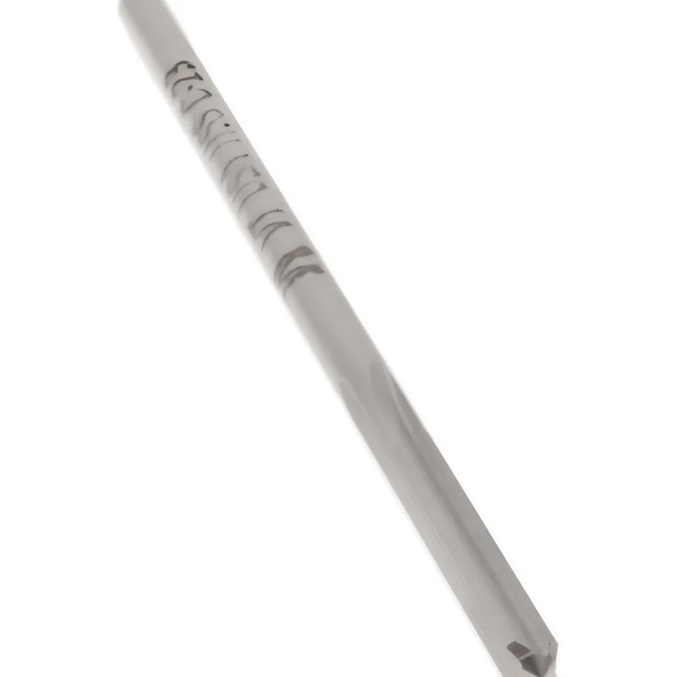 Chucking Reamer: 0.1240" Dia, 3-1/2" OAL, 7/8" Flute Length, Straight Flute, Straight-Cylindrical Shank, HSS