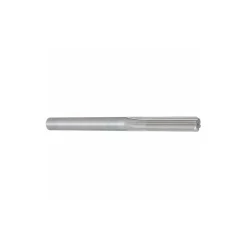 Chucking Reamer: 0.3760" Dia, 5" OAL, 1-3/4" Flute Length, Straight Flute, Straight-Cylindrical Shank, HSS