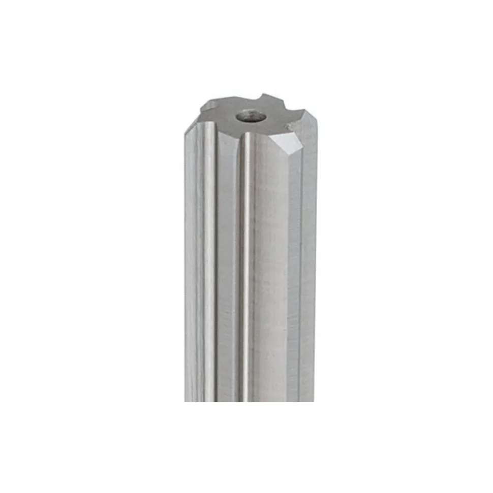 Chucking Reamer: 0.3760" Dia, 5" OAL, 1-3/4" Flute Length, Straight Flute, Straight-Cylindrical Shank, HSS