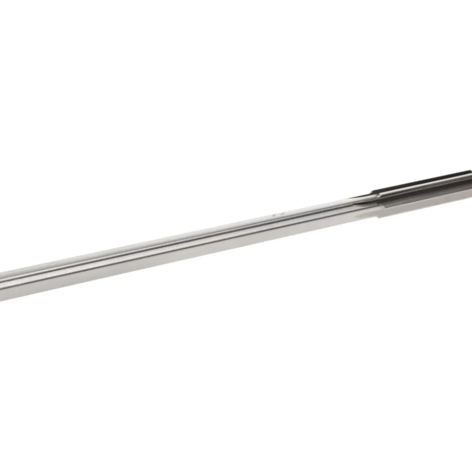 Chucking Reamer: 9.50 mm Dia, 7" OAL, 1-3/4" Flute Length, Straight Flute, Straight-Cylindrical Shank, HSS