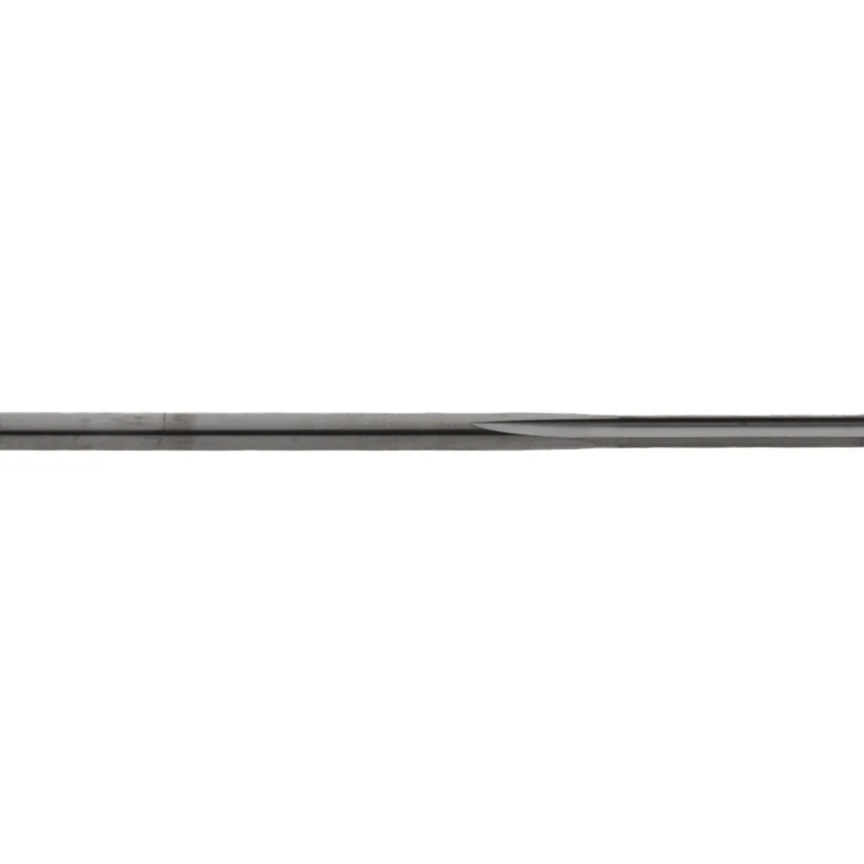 Chucking Reamer: #42, 2" OAL, 1/2" Flute Length, Straight Flute, Straight-Cylindrical Shank, Solid Carbide