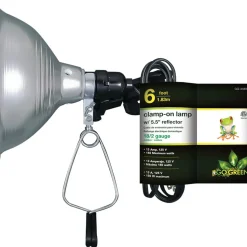 Clamp Mount Electric Portable Incandescent Light