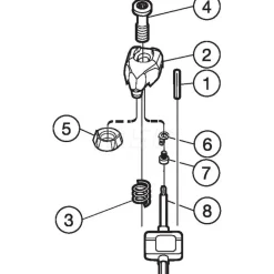 5412 028 Clamp Set for Indexables