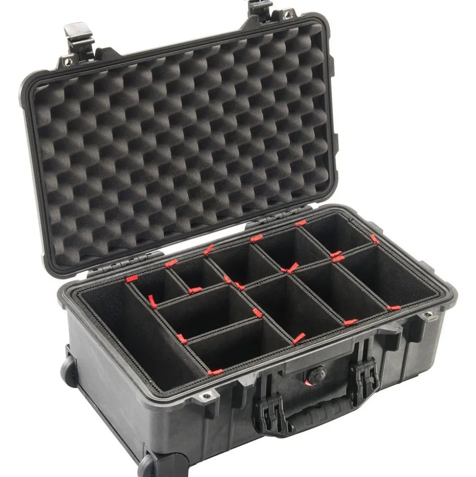 Clamshell Hard Case: Layered Foam, 13-13/16" Wide