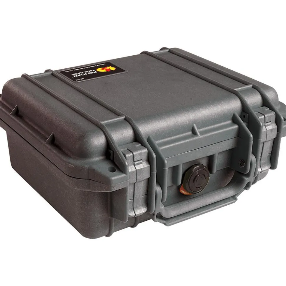 Clamshell Hard Case: Layered Foam, 9-11/16" Wide