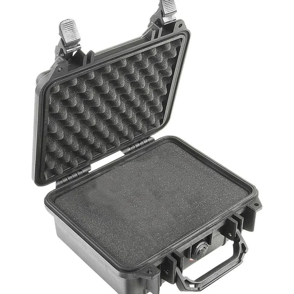 Clamshell Hard Case: Layered Foam, 9-11/16" Wide