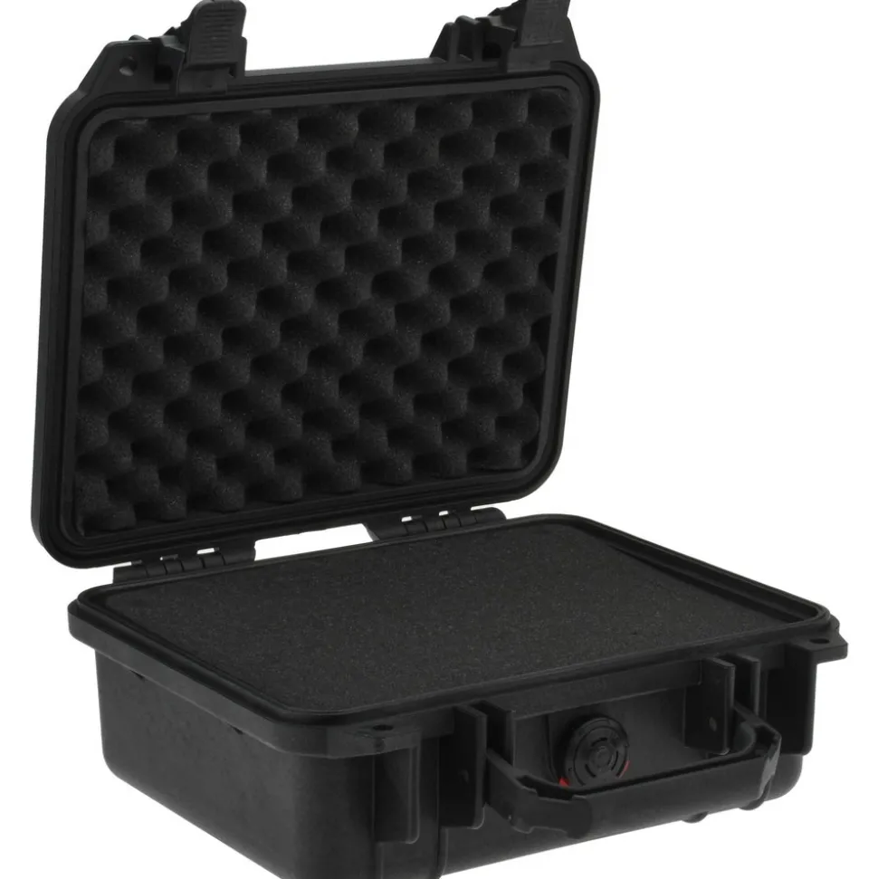 Clamshell Hard Case: Layered Foam, 9-11/16" Wide