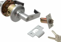 Classroom Lever Lockset for Up to 1-3/4" Thick Doors