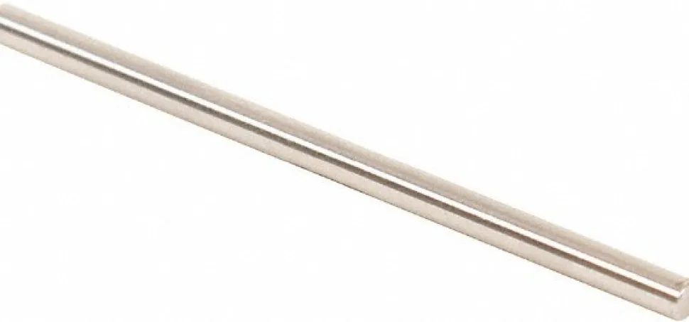 Class ZZ Minus Plug & Pin Gage: 0.1000" Dia, 2" OAL