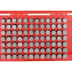 Class ZZ Plug Gage Set: 0.626 to 0.75" Range, 125 Pc