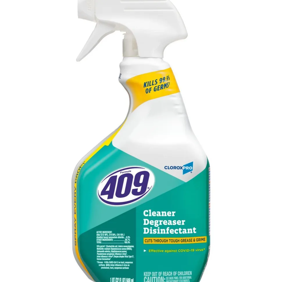 Cleaner & Degreaser: 32 oz, Spray Bottle