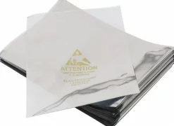 Clear Metalized Static Shield Bag: 3 mil Thick, 5" OAW