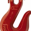 Clevis Hook: Grade 80 Chain, 4500 lb, 7/16" Throat, Alloy Steel
