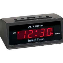 Clocks & Multi-Function Clocks: Type: Digital; Color: Red, Black