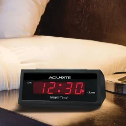 Clocks & Multi-Function Clocks: Type: Digital; Color: Red, Black