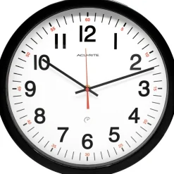 Clocks & Multi-Function Clocks: Type: Analog; Color: White, Black