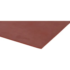 Closed Cell Silicone Sheet: 1/8" Thick, 12" Wide, 12" Long, Orange-Red