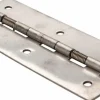Closing Spring Hinge: 2" Wide, 0.05" Thick, 6 Mounting Holes