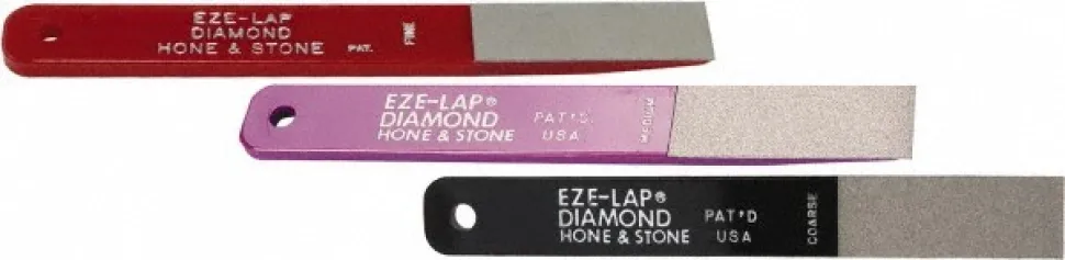 Coarse, Medium & Fine, 2" Length of Cut, Single End Diamond Hone