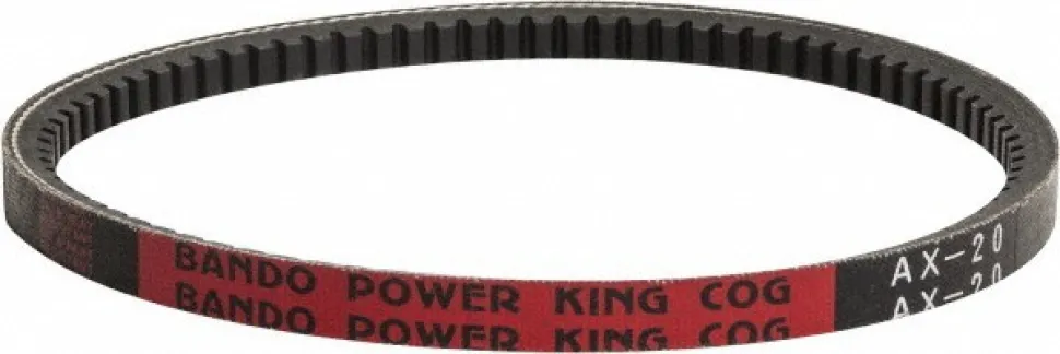 Cogged & Narrow V-Belt: Section BX, 49.0000" Outside Length, 21/32" Belt Width