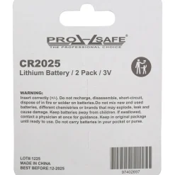 Coin & Button Cell Battery: Size CR2025, Lithium
