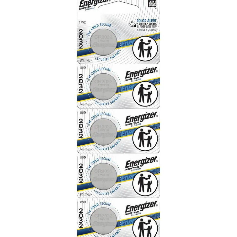 Coin & Button Cell Battery: Size CR2032, Lithium