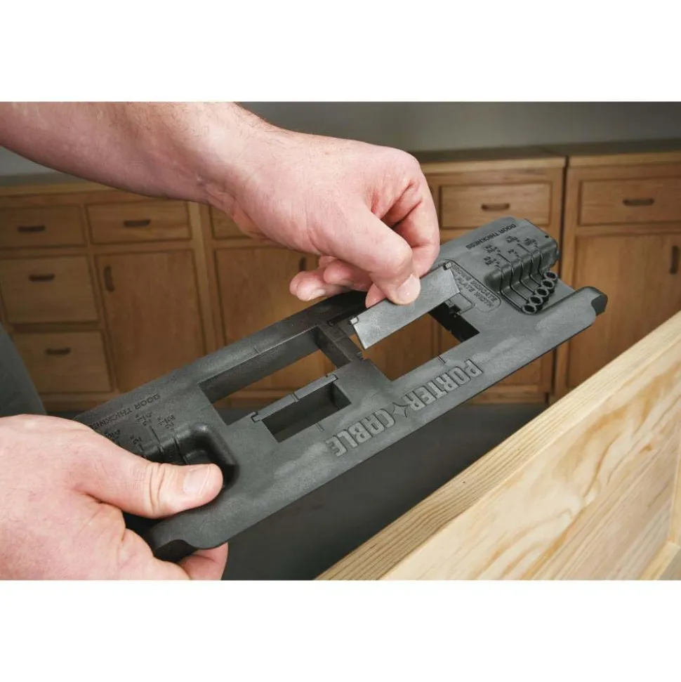1/4" Collet, Router Strike and Latch Template