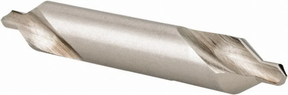 Combination Drill & Countersink: #4, 5/16" Body Dia, 118 deg, High-Speed Steel