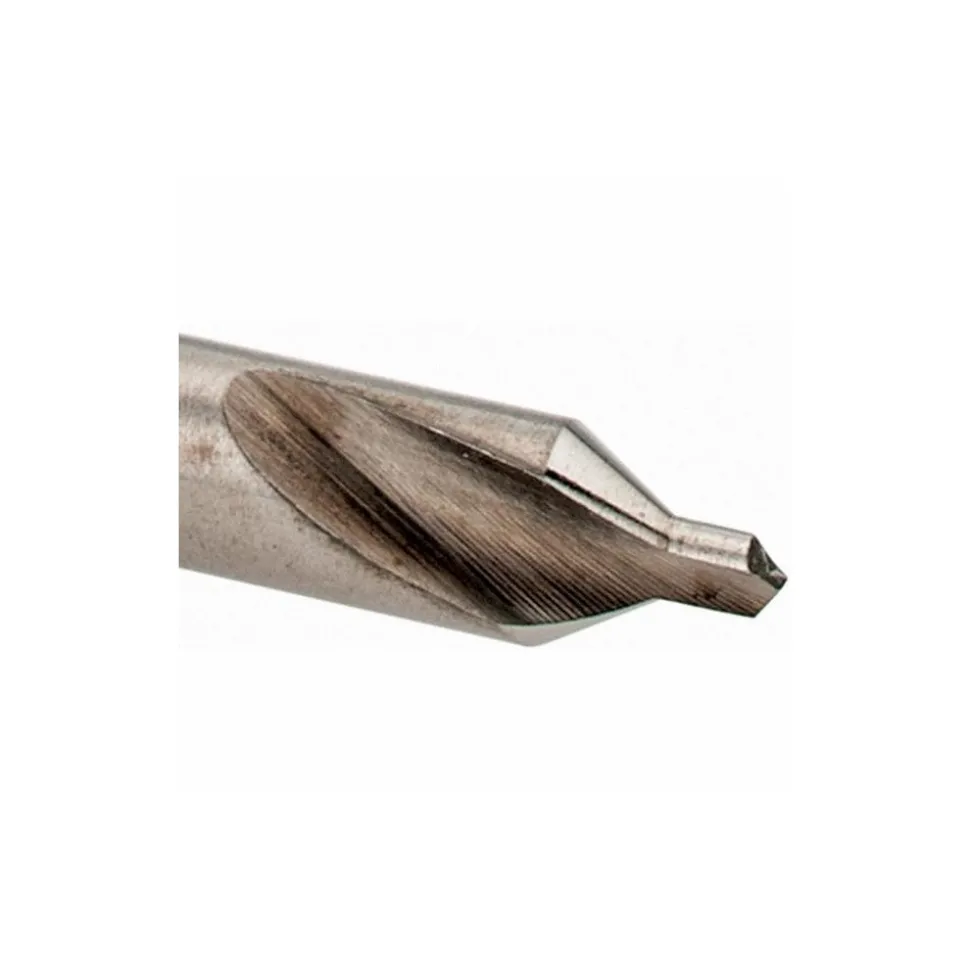 Combination Drill & Countersink: #1, 1/8" Body Dia, 118 deg, High-Speed Steel
