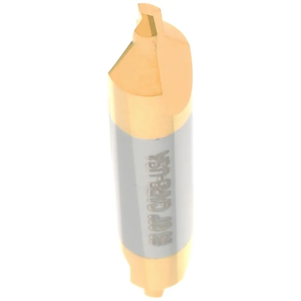 Combination Drill & Countersink: #3, 1/4" Body Dia, 118 deg, Solid Carbide