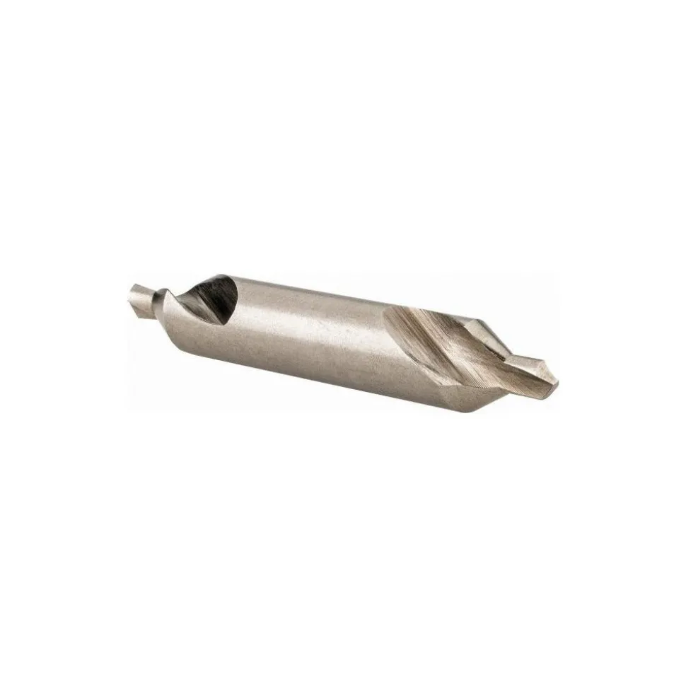 Combination Drill & Countersink: #5, 7/16" Body Dia, 118 deg, High-Speed Steel