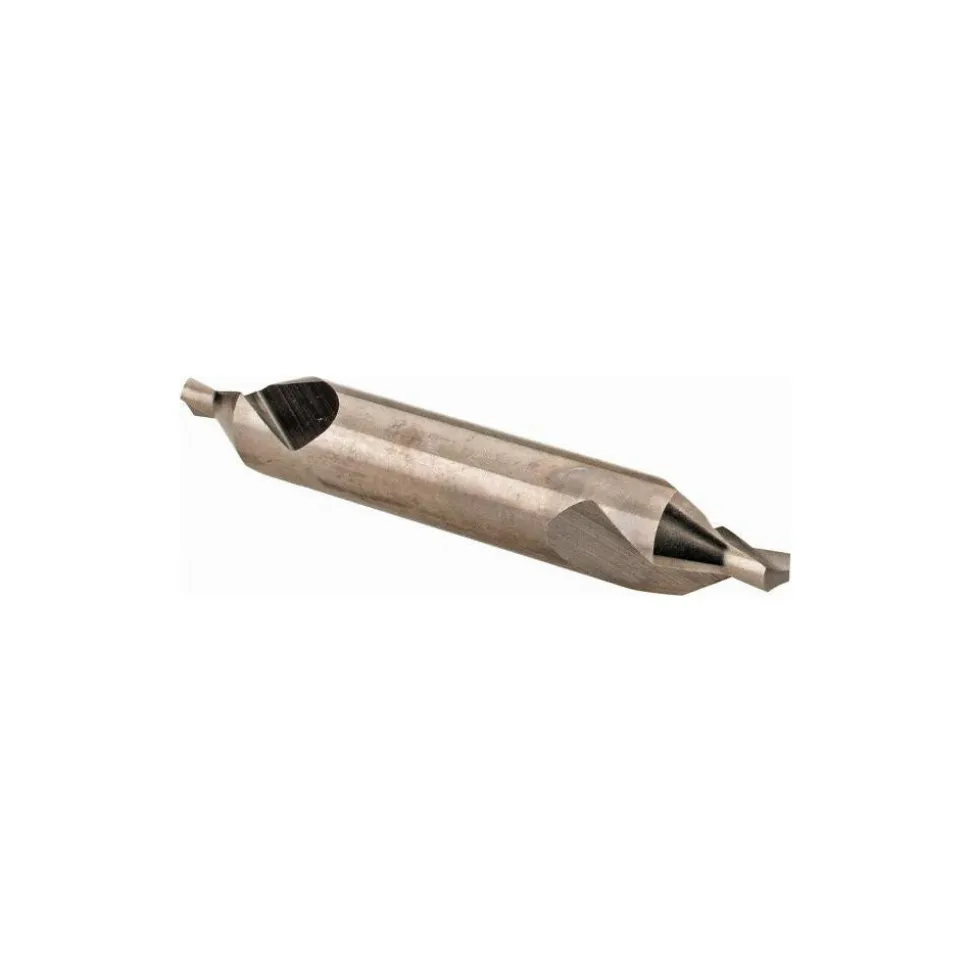 Combination Drill & Countersink: #4, 5/16" Body Dia, High-Speed Steel