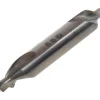 Combination Drill & Countersink: #3, 6.35 mm Body Dia, 118 deg, High-Speed Steel
