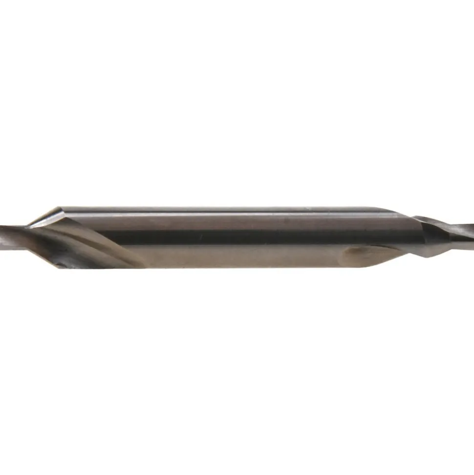 Combination Drill & Countersink: #3, 6.35 mm Body Dia, 118 deg, High-Speed Steel