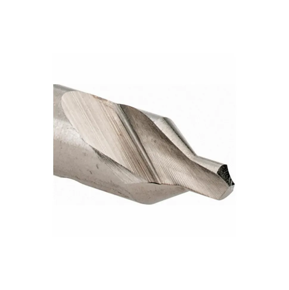 Combination Drill & Countersink: #2, 3/16" Body Dia, High-Speed Steel