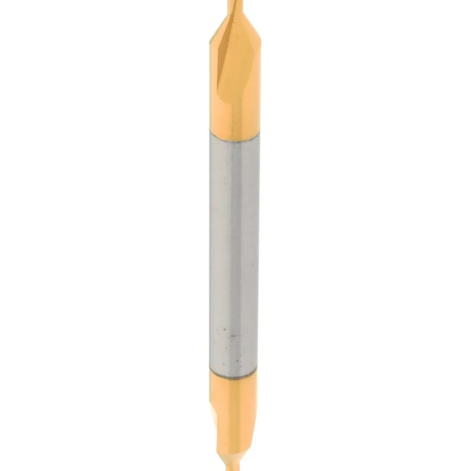 Combination Drill & Countersink: #1, 1/8" Body Dia, 118 deg, Solid Carbide