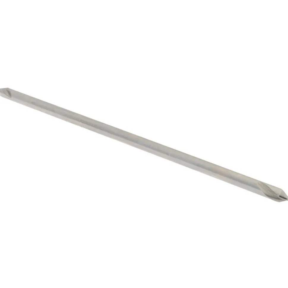 Combination Drill & Countersink: #2, 3/16" Body Dia, 118 deg, High-Speed Steel