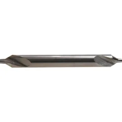 Combination Drill & Countersink: #2, 3/16" Body Dia, 118 deg, High-Speed Steel
