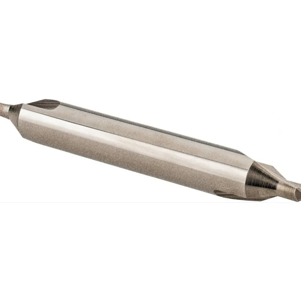 Combination Drill & Countersink: #3, 1/4" Body Dia, Solid Carbide