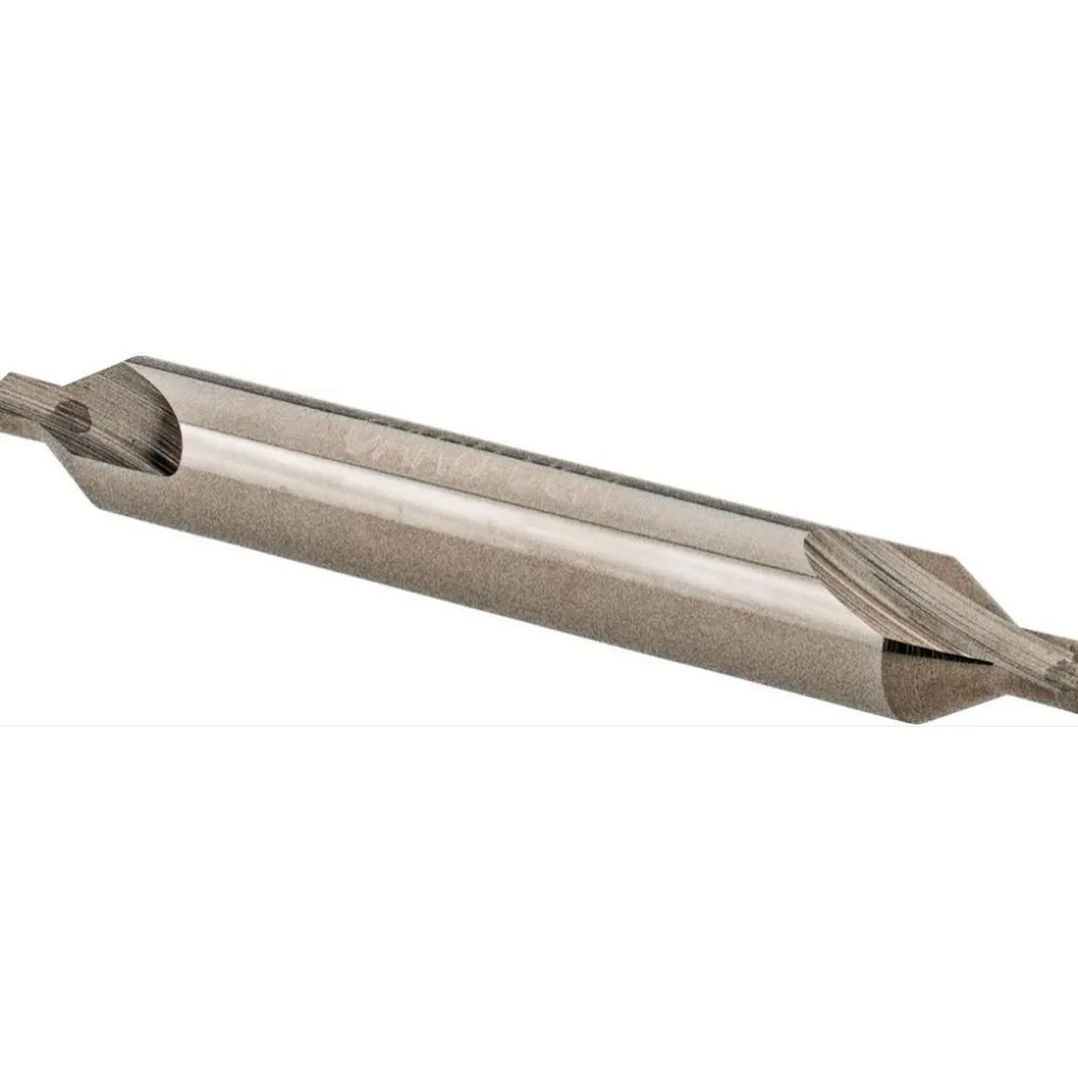 Combination Drill & Countersink: #3, 1/4" Body Dia, Solid Carbide