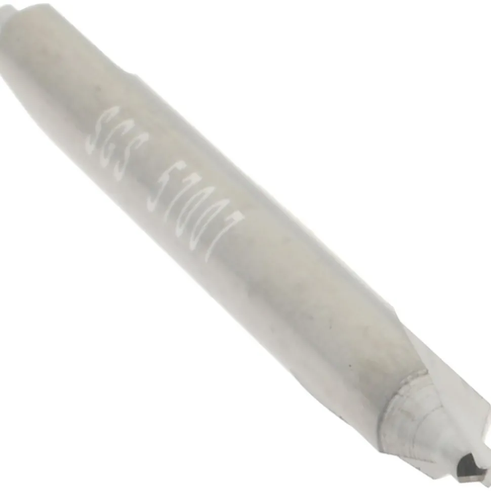 Combination Drill & Countersink: #1, 1/8" Body Dia, 118 deg, Solid Carbide