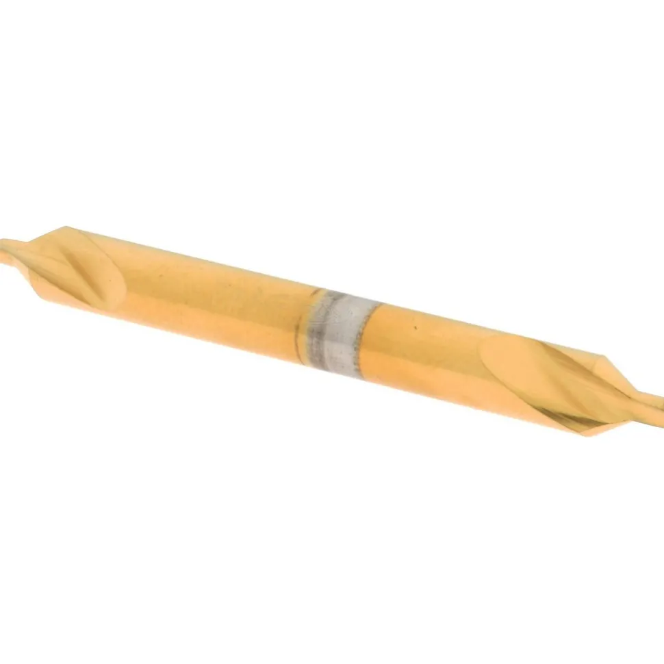 Combination Drill & Countersink: #2, 3/16" Body Dia, 118 deg, High-Speed Steel